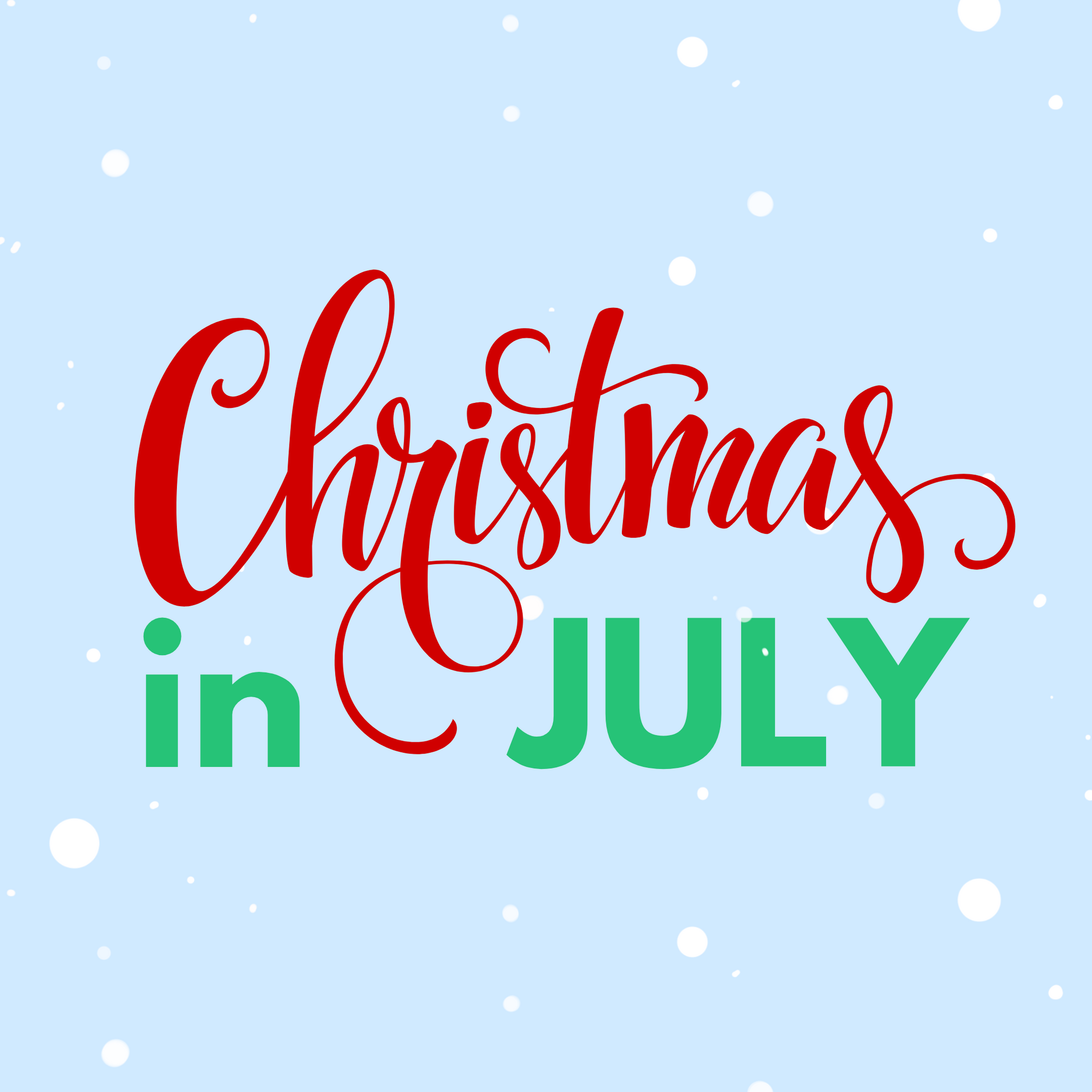 Jingle All the Way to Luke's Custom Cakes for Christmas in July! ๐