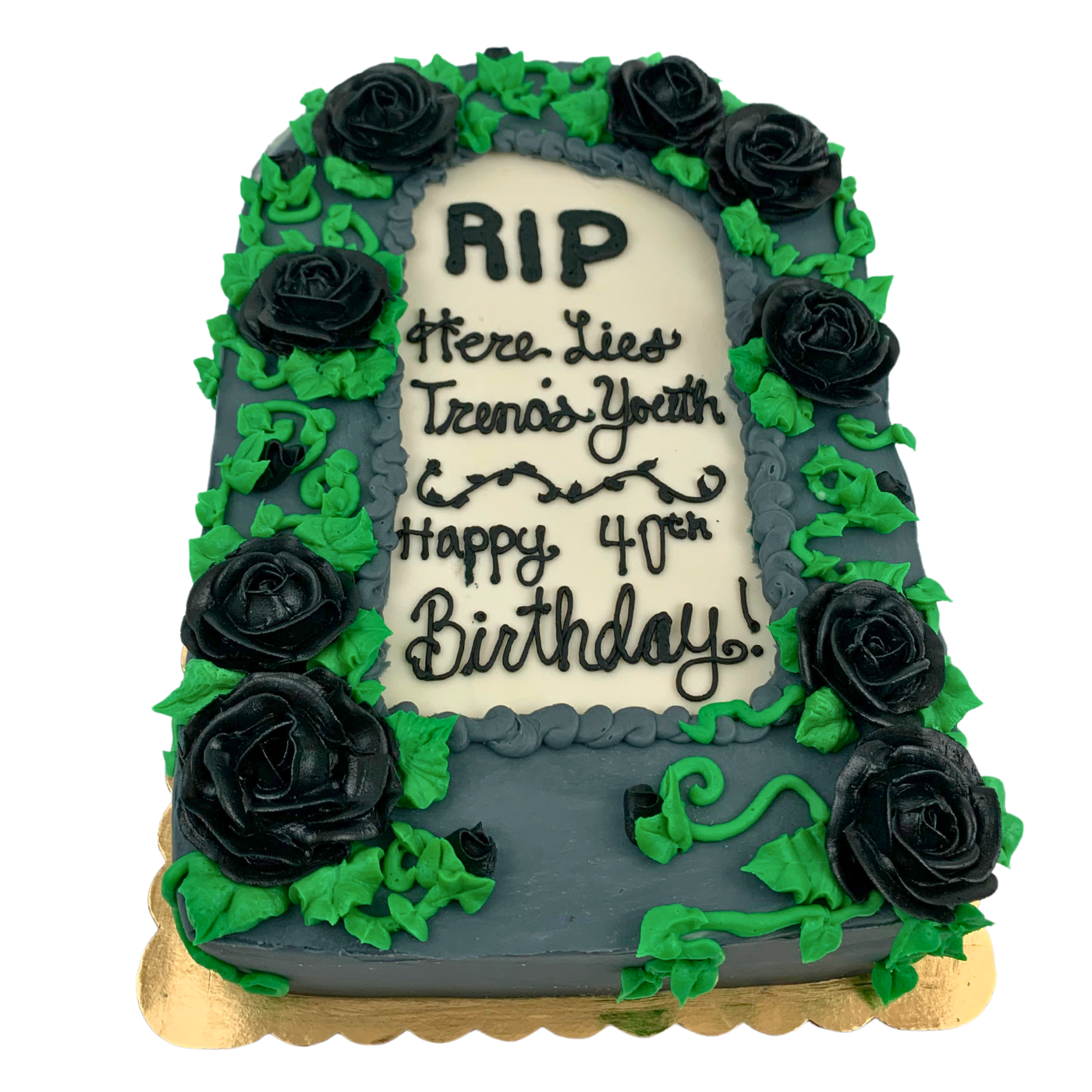 R.I.P. Youth Sheet Cake