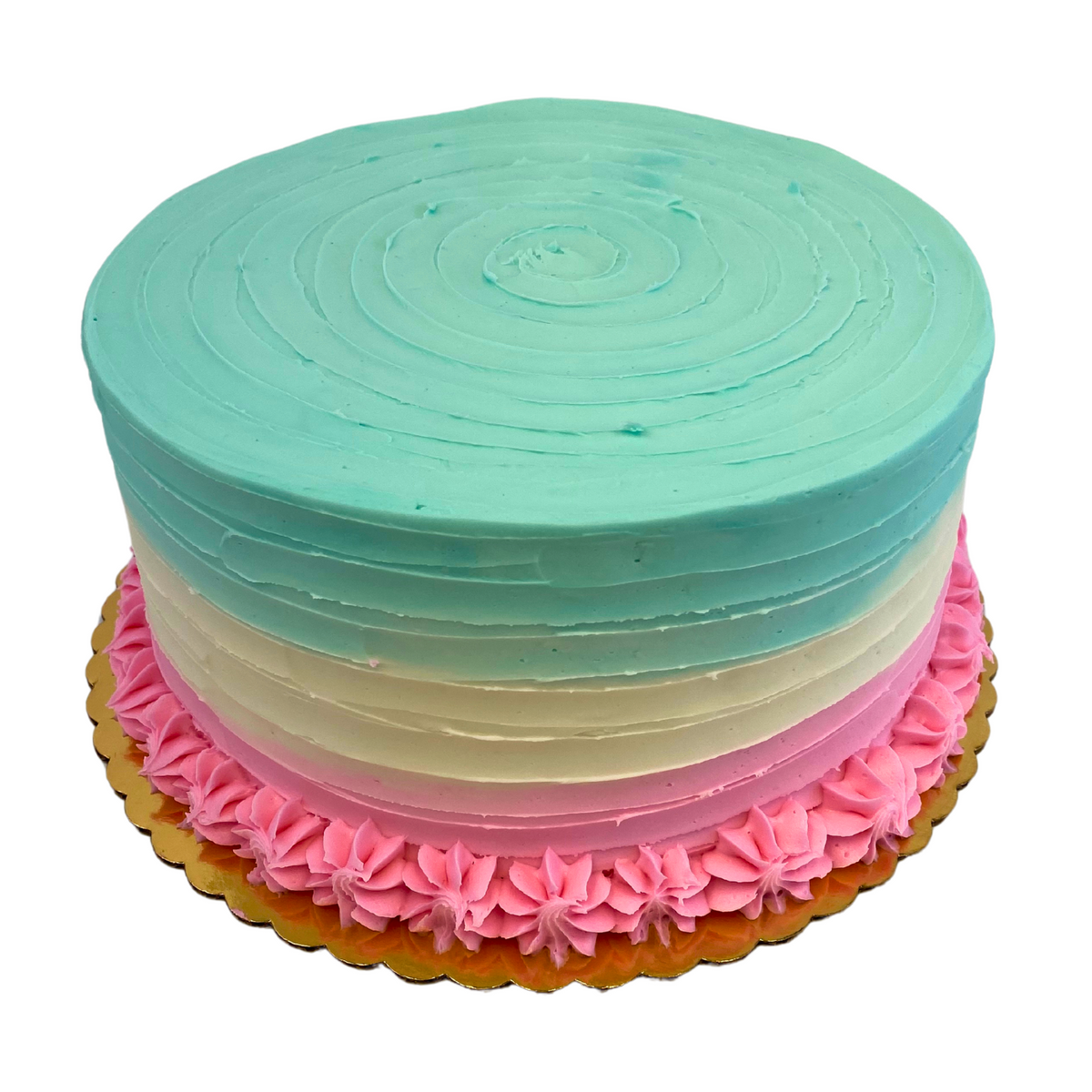 Gender Reveal Cake