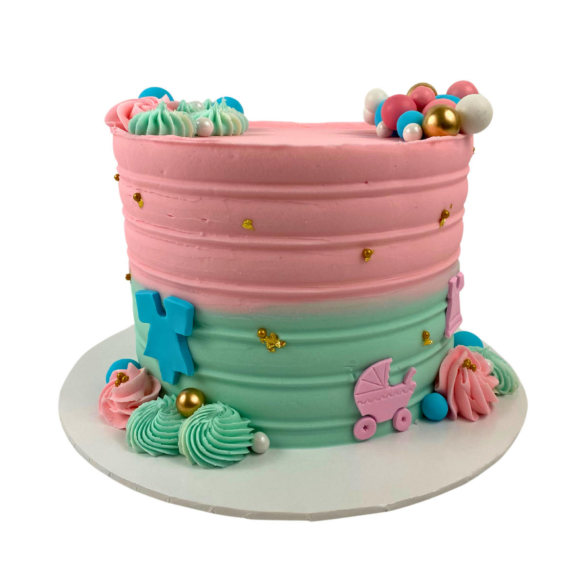 Gender Reveal Cake