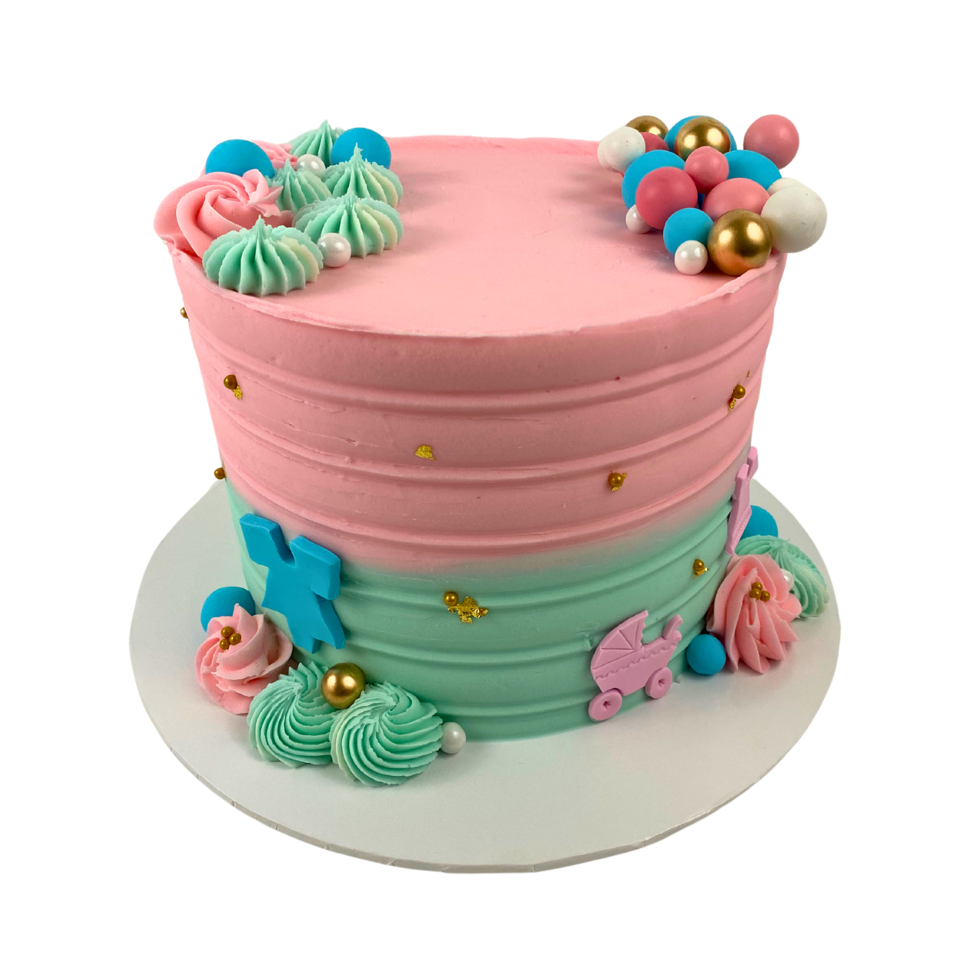 Gender Reveal Cake
