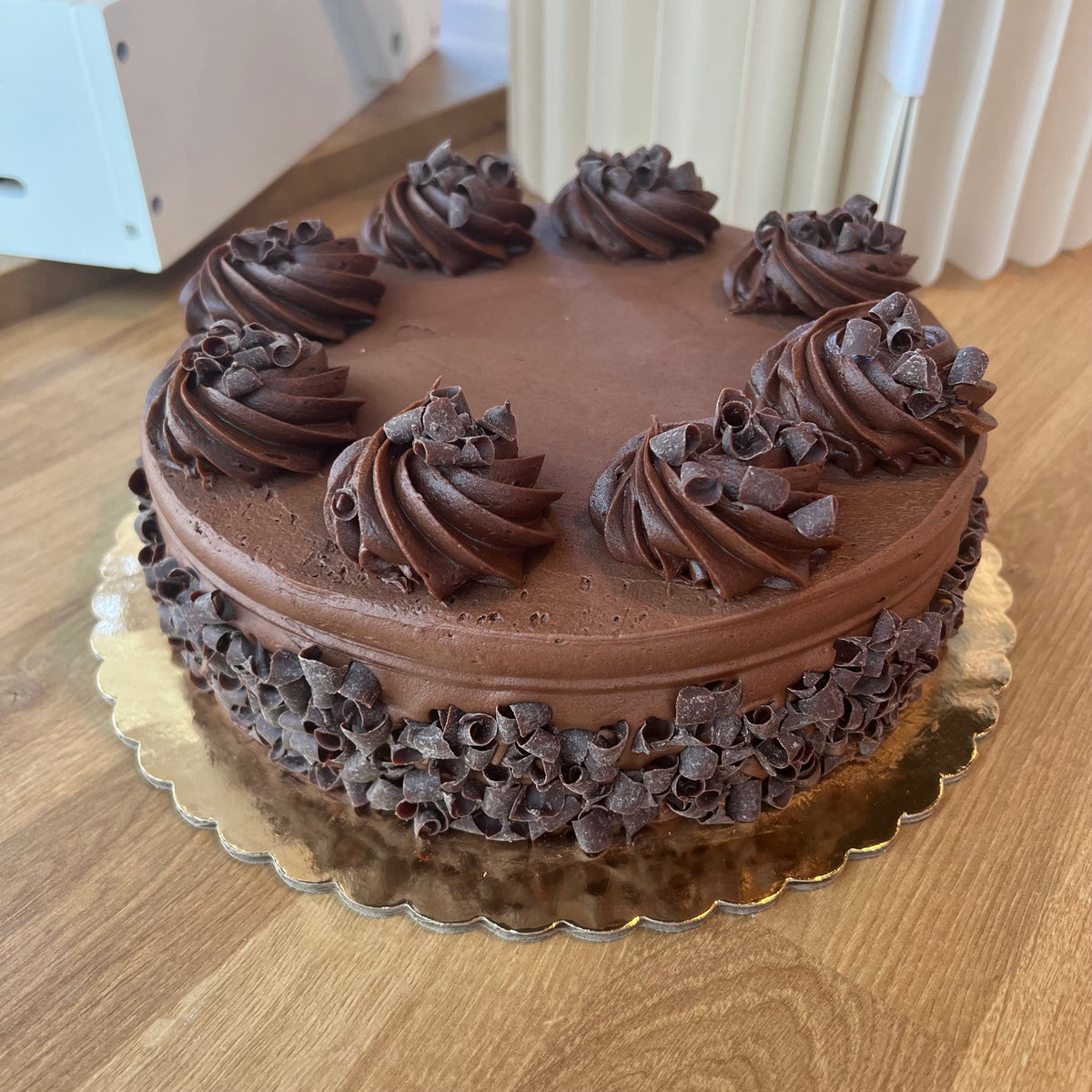 8” Chocolate- Short