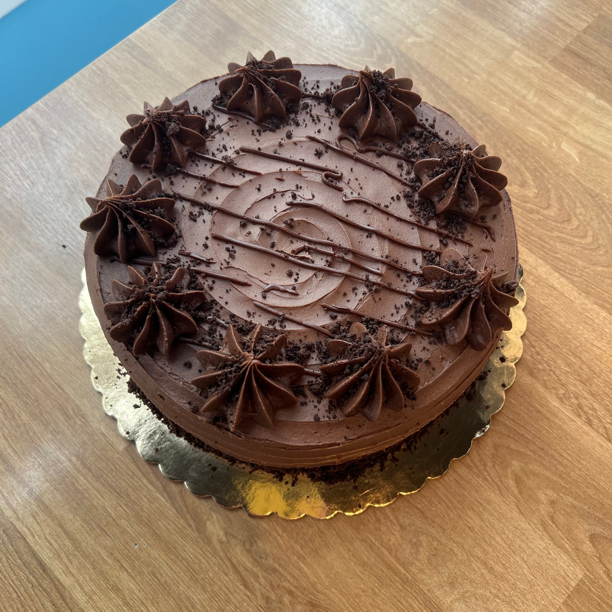 8” Chocolate- Short
