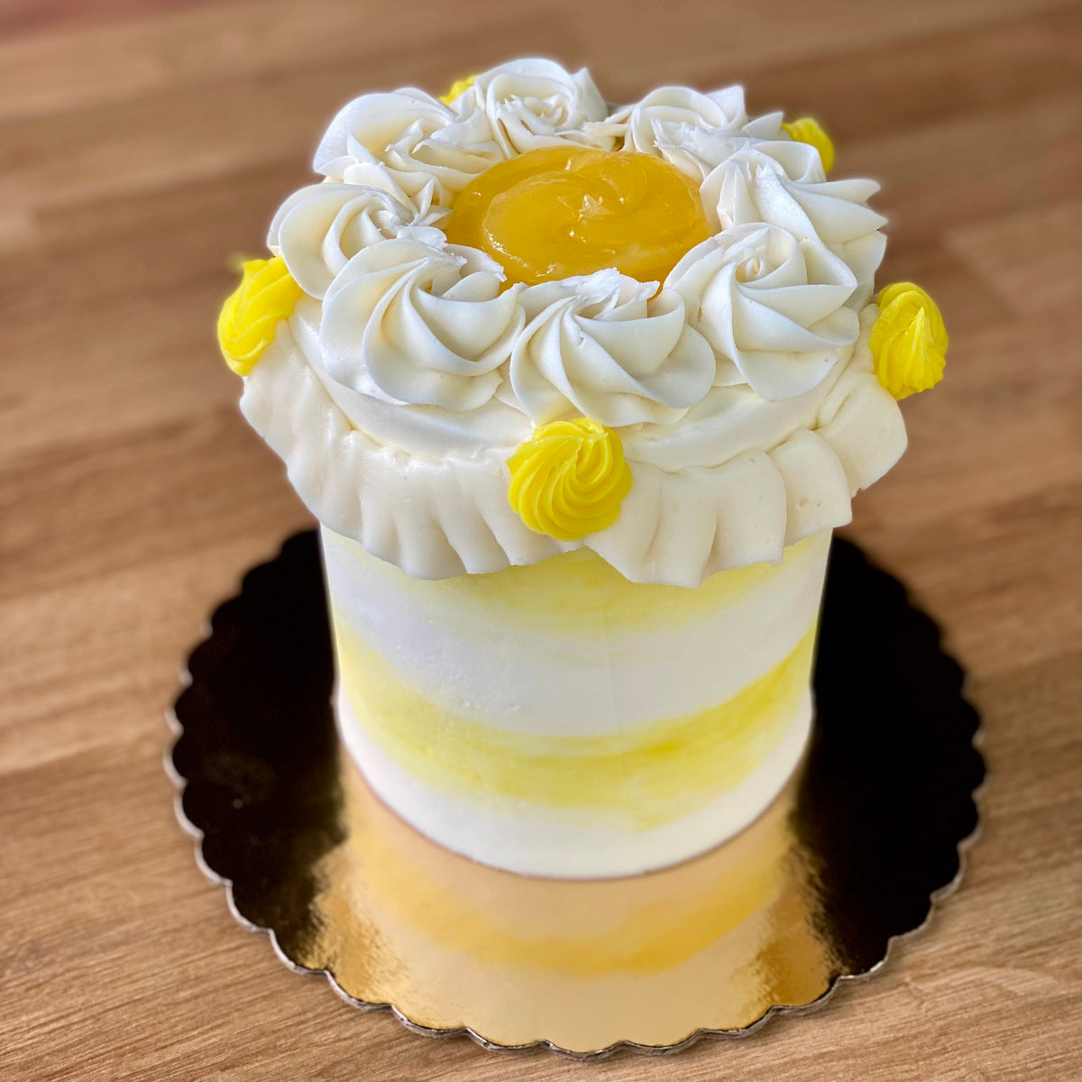 4” Lemon Cake