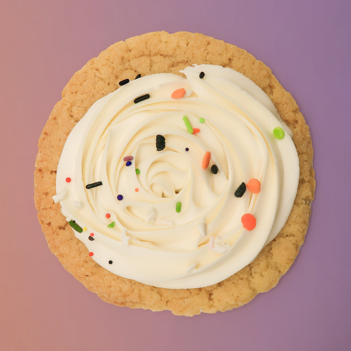 Classic Halloween Buttercream Cookies