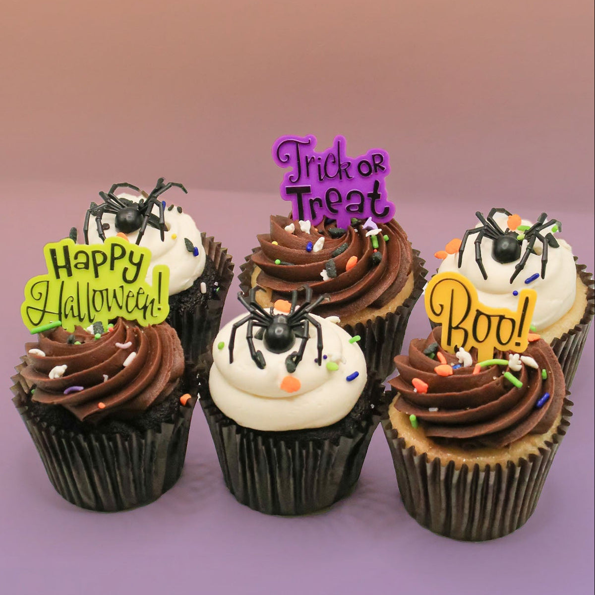 Classic Halloween Cupcakes