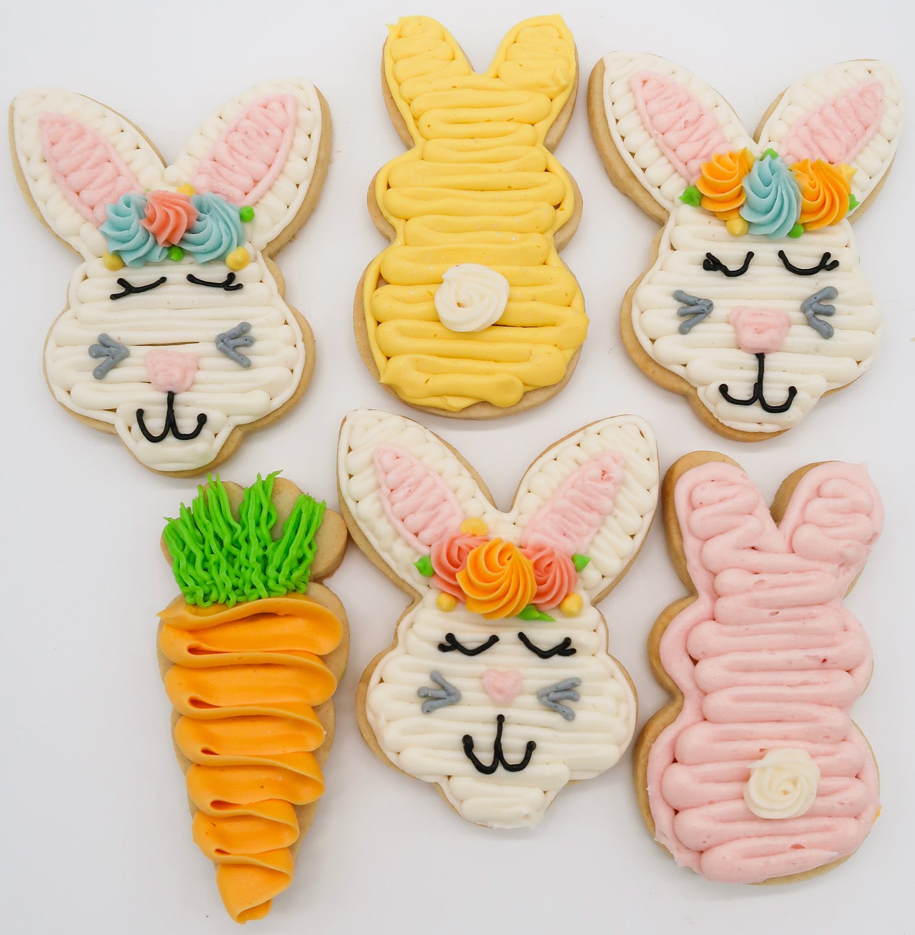 Easter Decorated Sugar Cookies