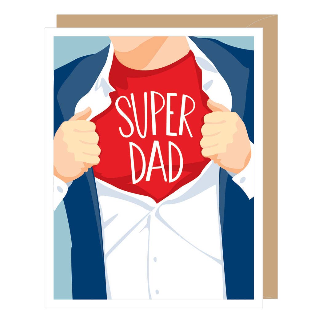 SUPER DAD FATHER'S DAY CARD