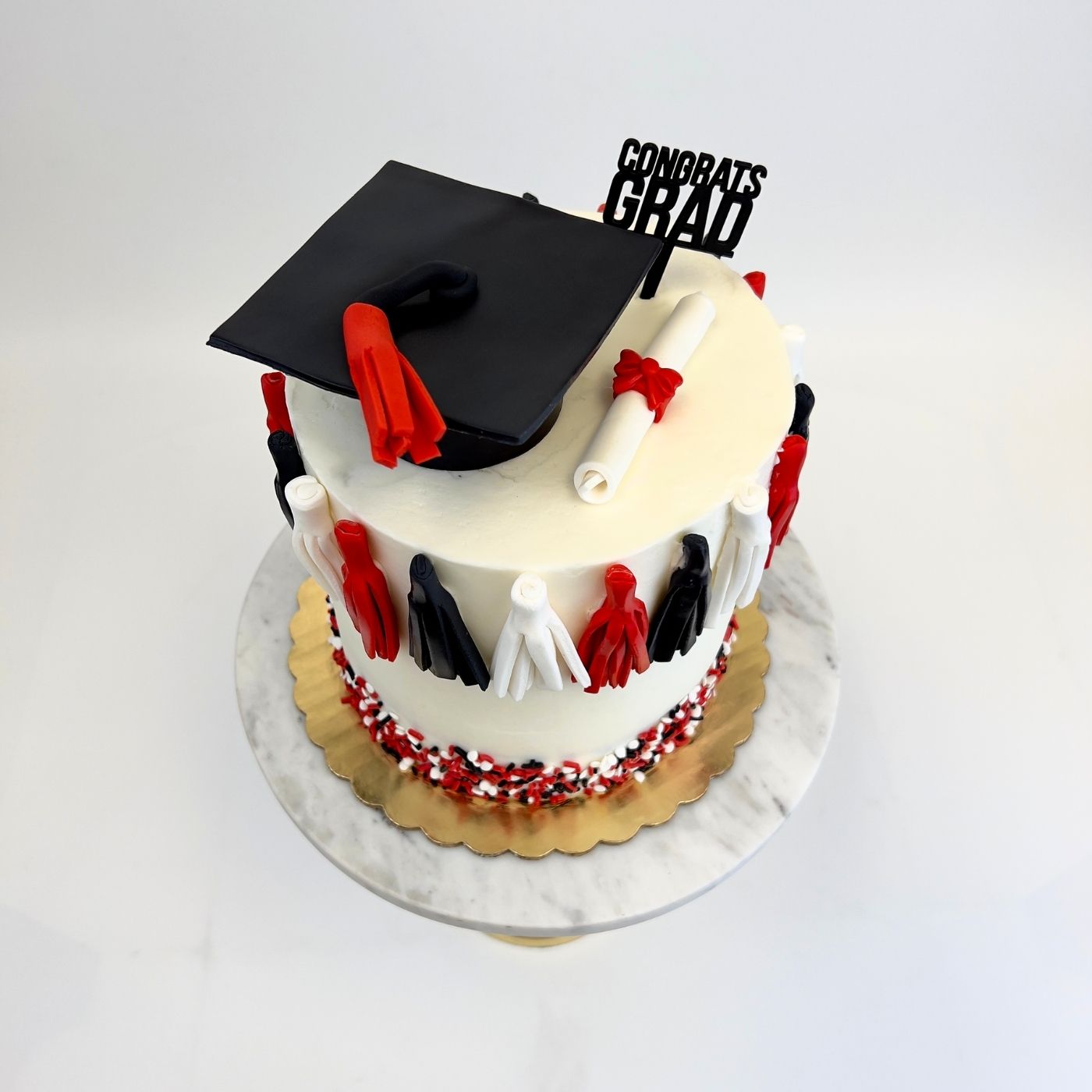 Graduation Cake Tassels