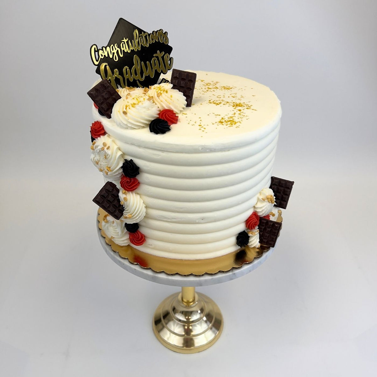 Graduation Swirl Cake