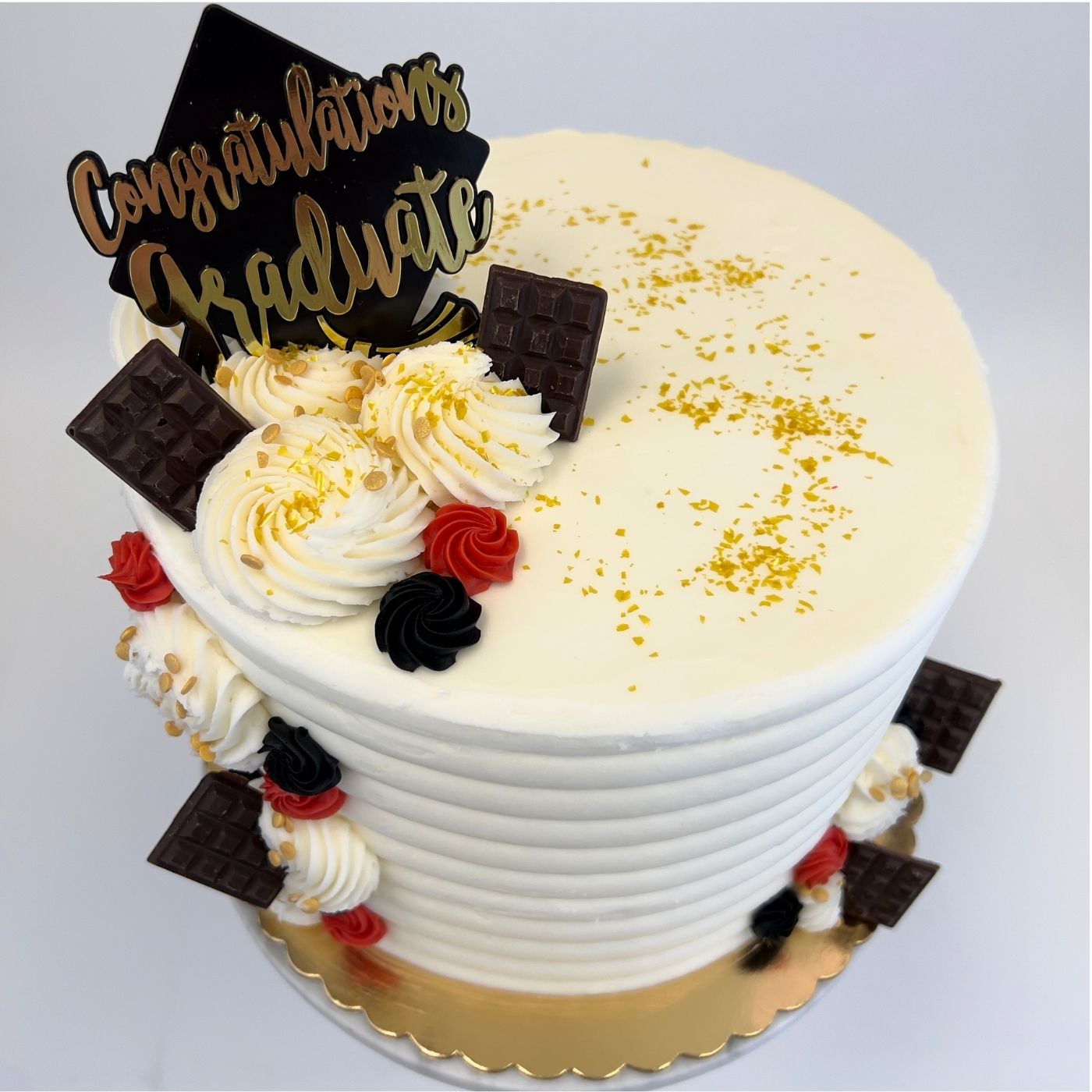 Graduation Swirl Cake