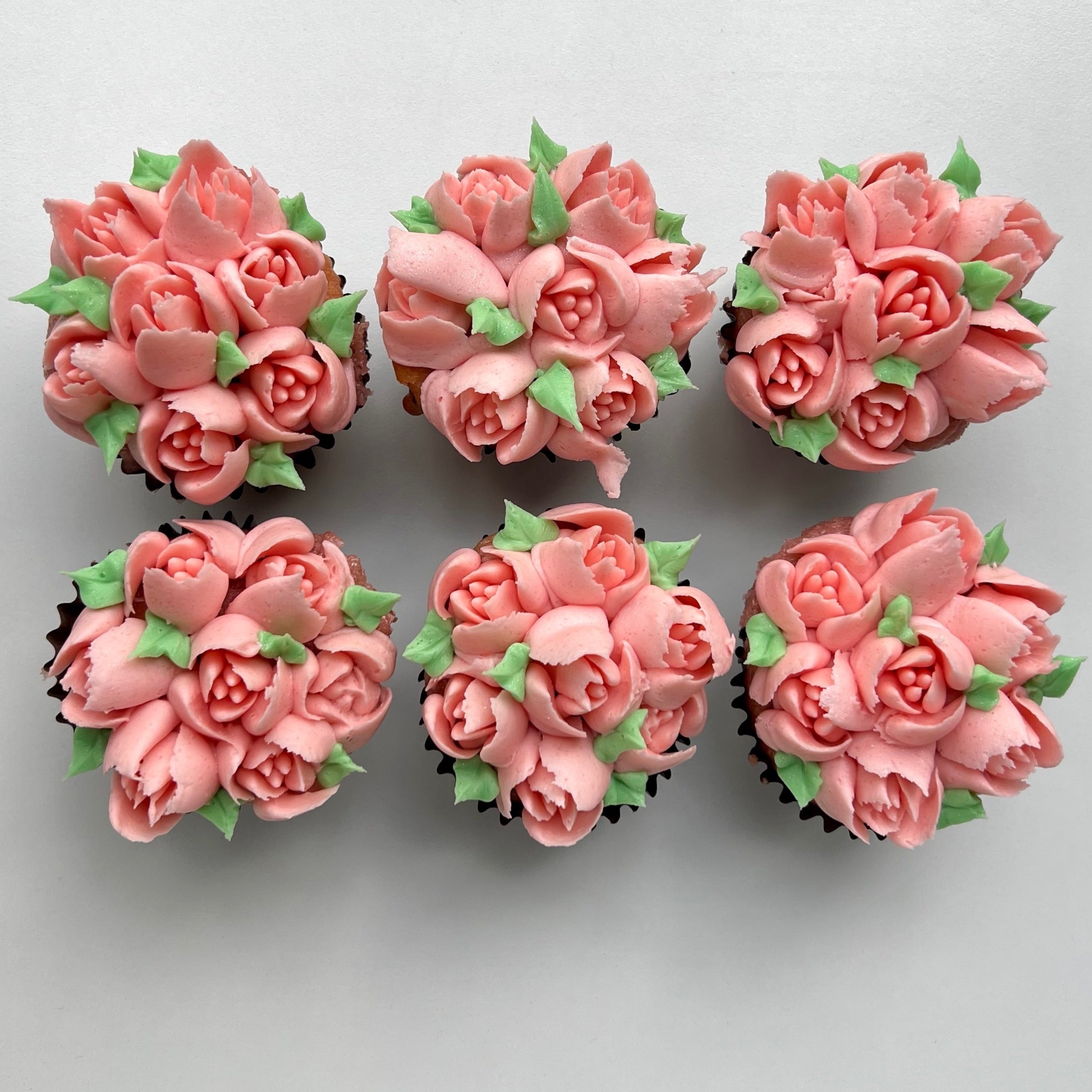 Caissettes girly, cupcakes girly, caissettes roses, cupcakes roses