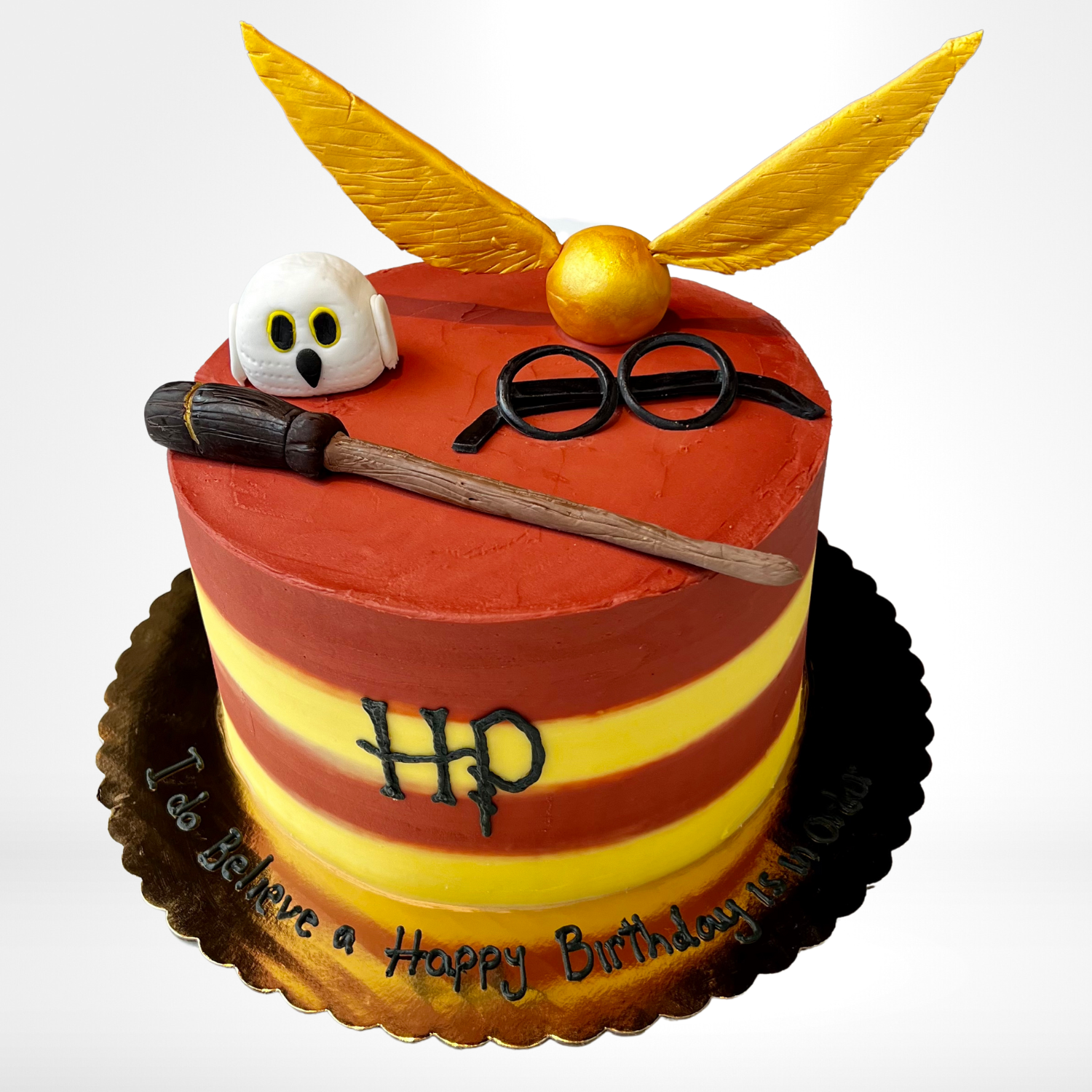 The Best Chocolate Harry Potter Birthday Cake