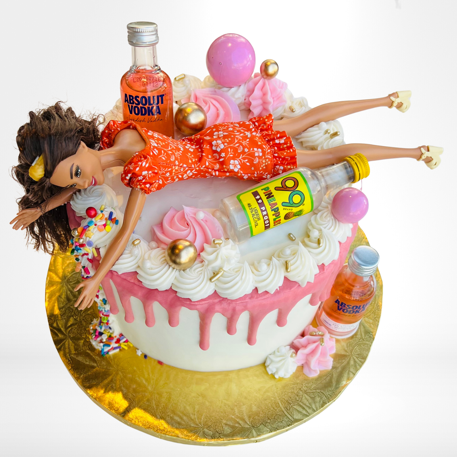 happy 21st birthday cake barbie