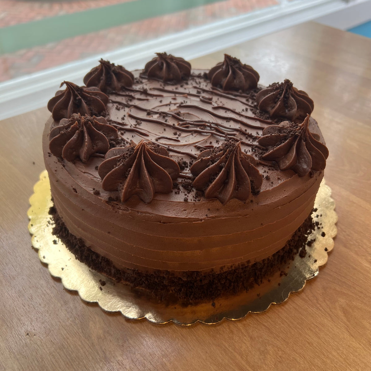 8” Chocolate- Short