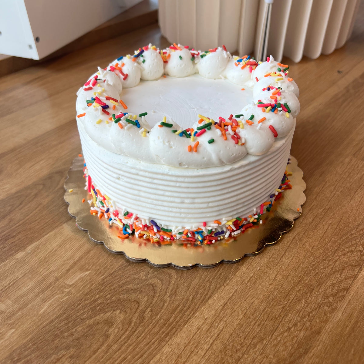 6” Vanilla - Short