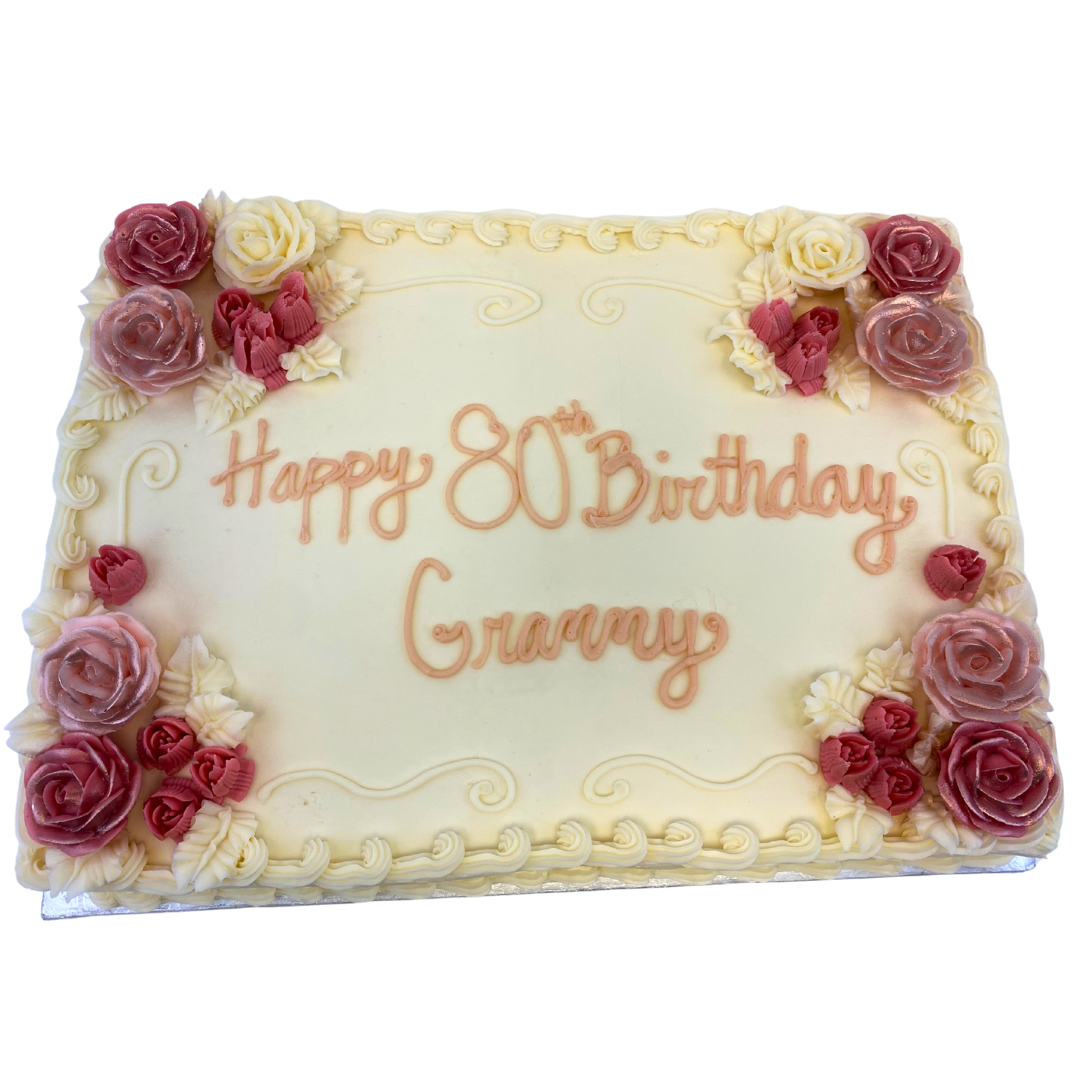 Roses Sheet Cake | Hamilton, OH Bakery