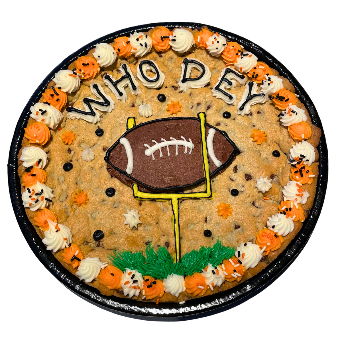 Football Cookie cake