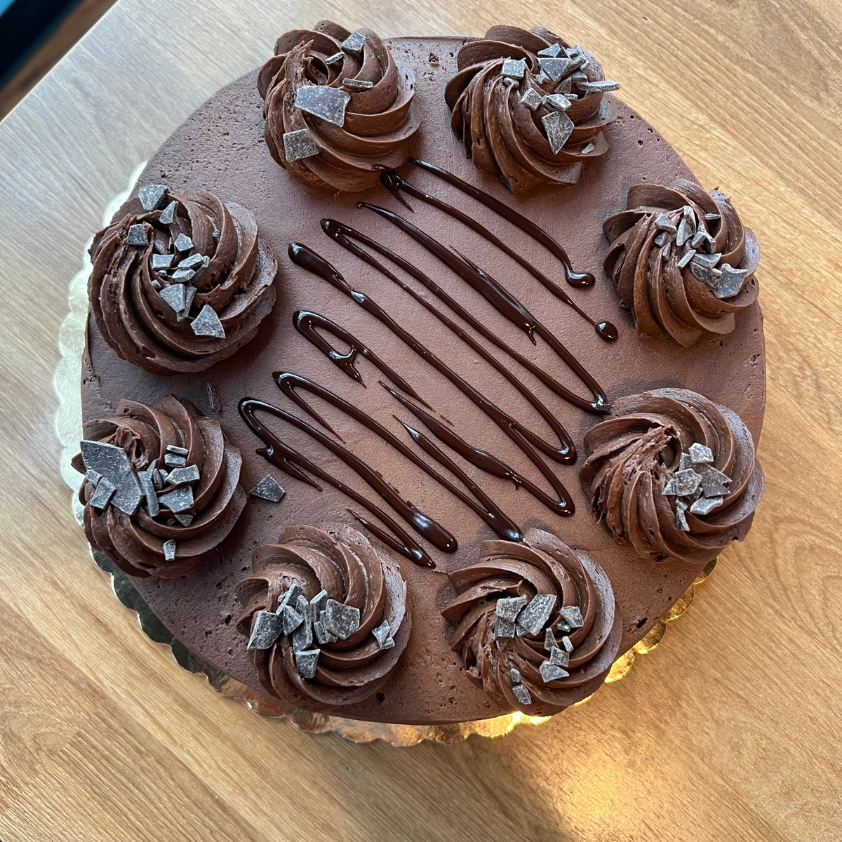 8” Chocolate- Short