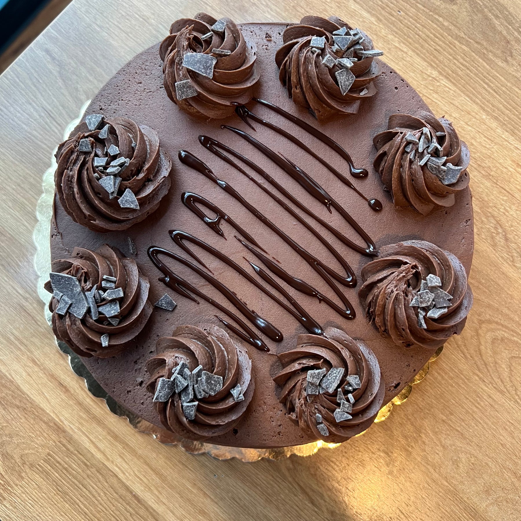 8” Chocolate- Short