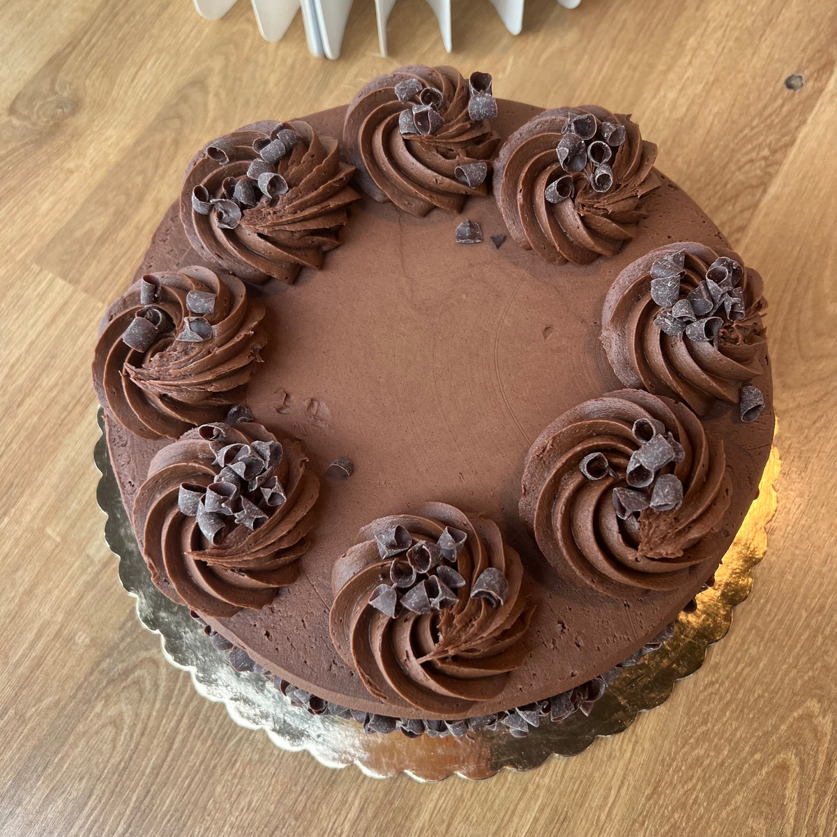 8” Chocolate- Short