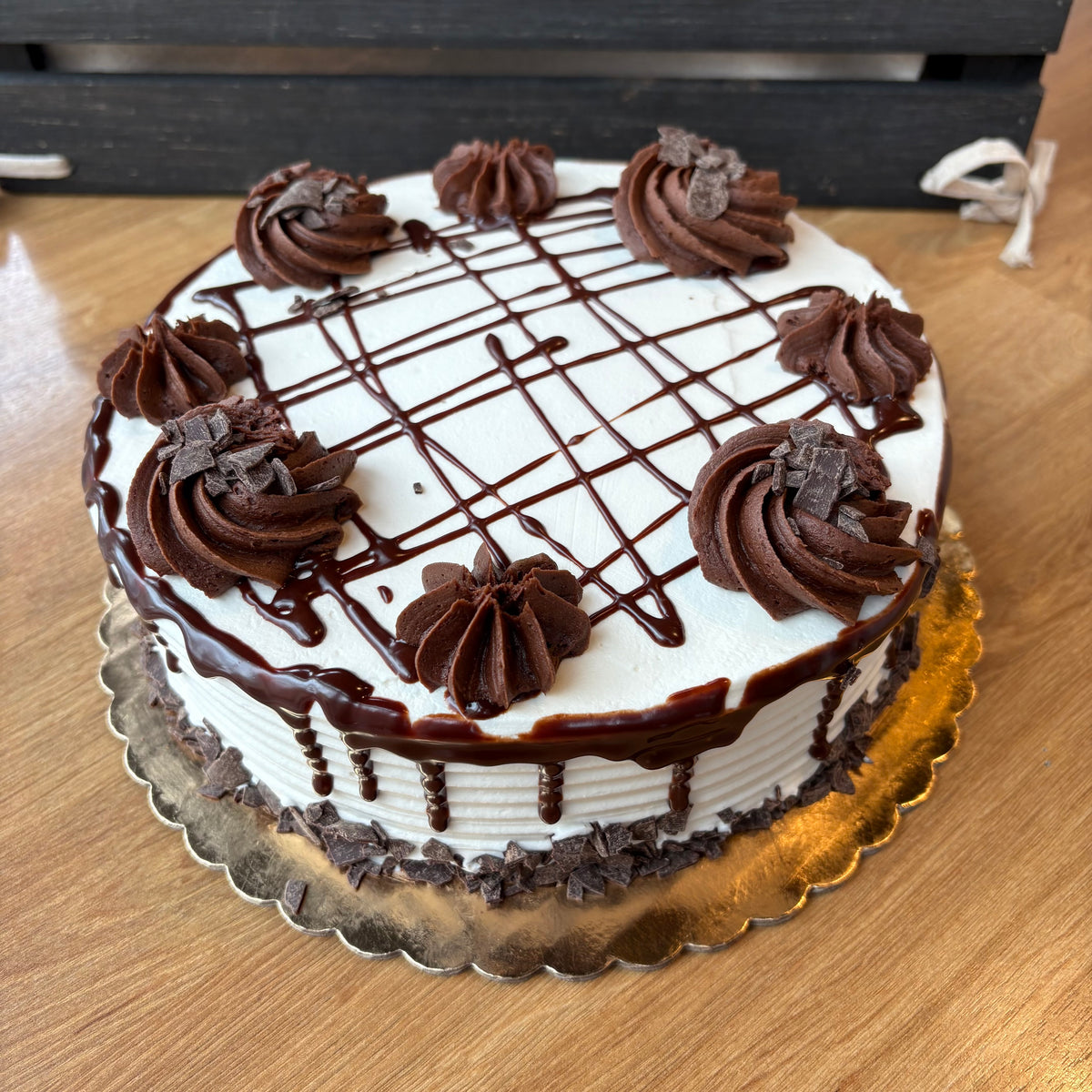 8” Chocolate- Short