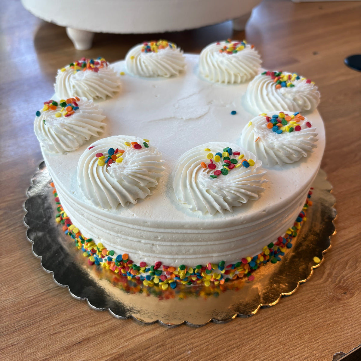 8” Short- Vanilla