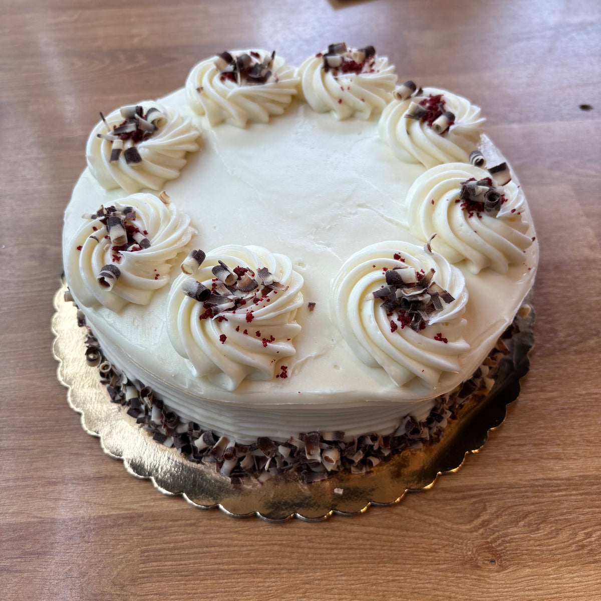 8” Short- Red Velvet