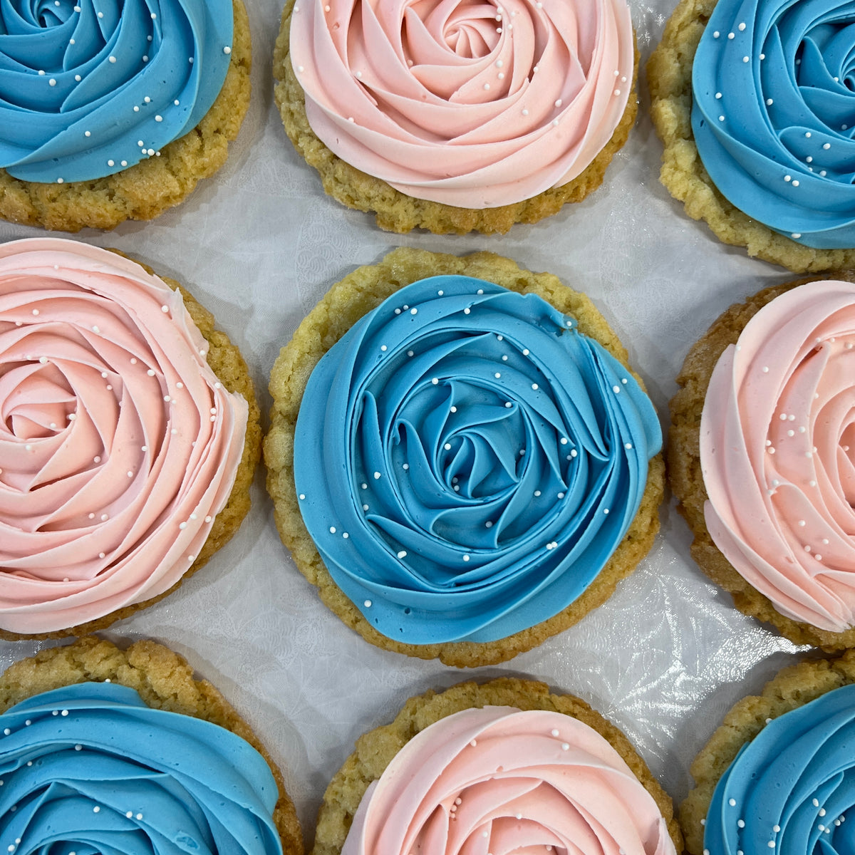 Gender Reveal Cookies