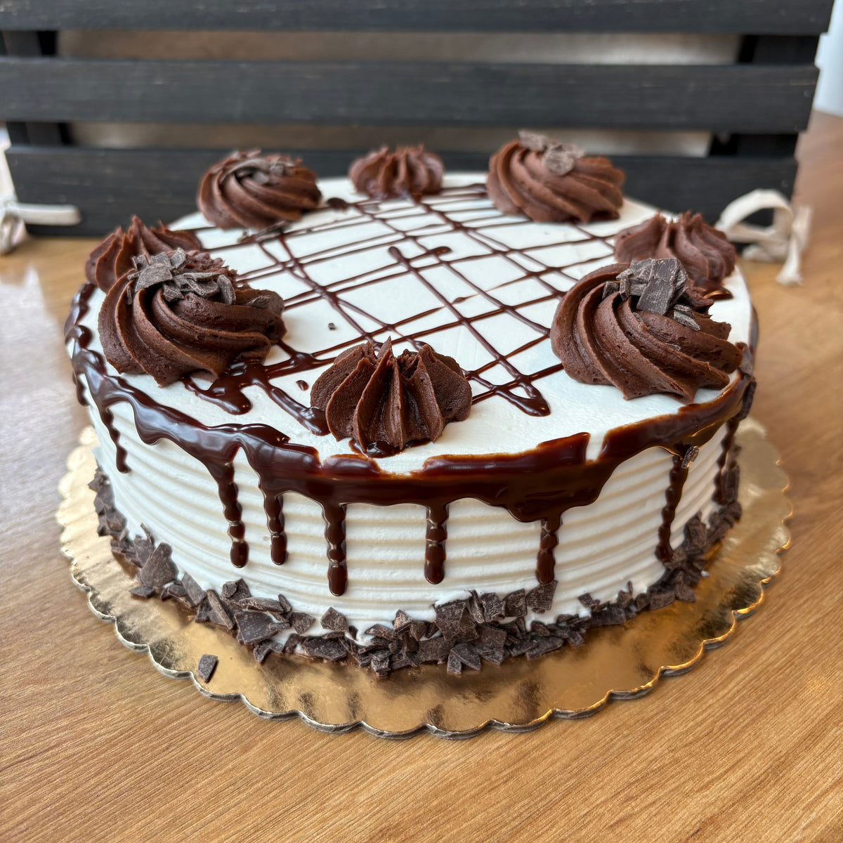 8” Chocolate- Short