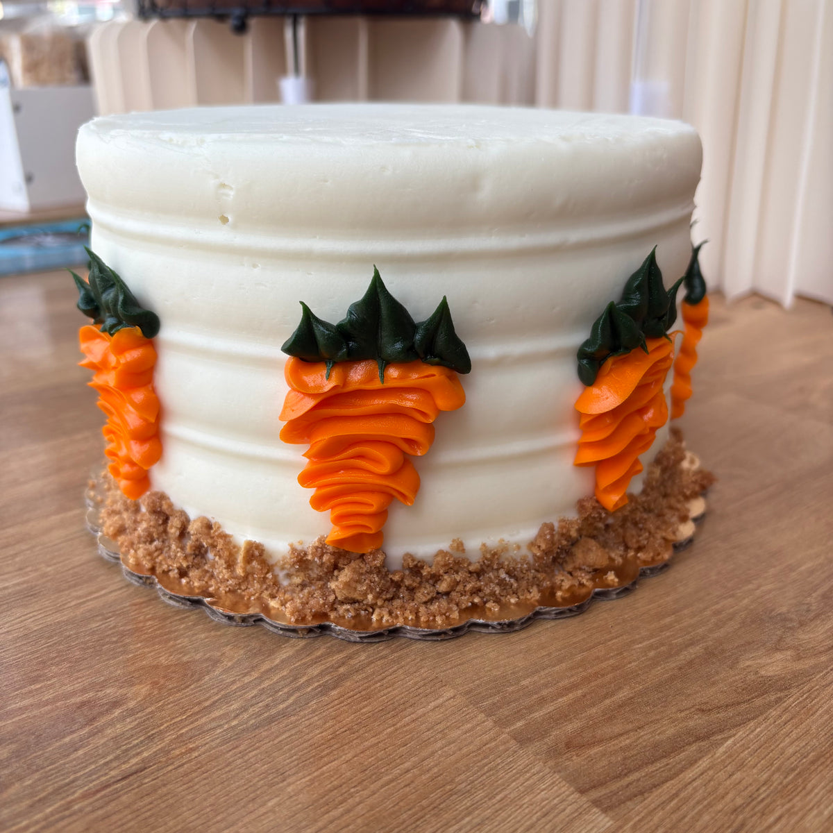6” Tall- Carrot Cake