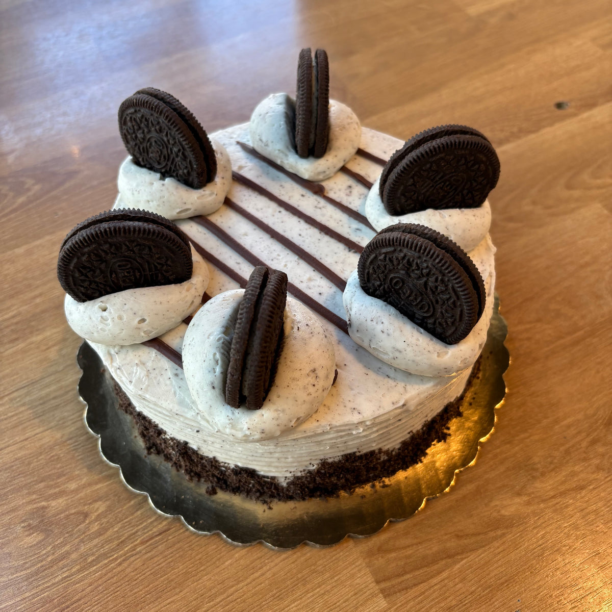 6” Short Vanilla Oreo