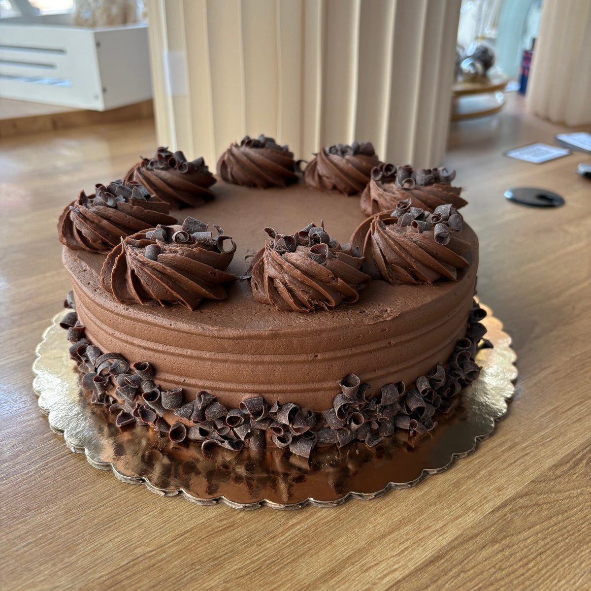 8” Chocolate- Short