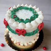 Christmas Sprinkle Cake