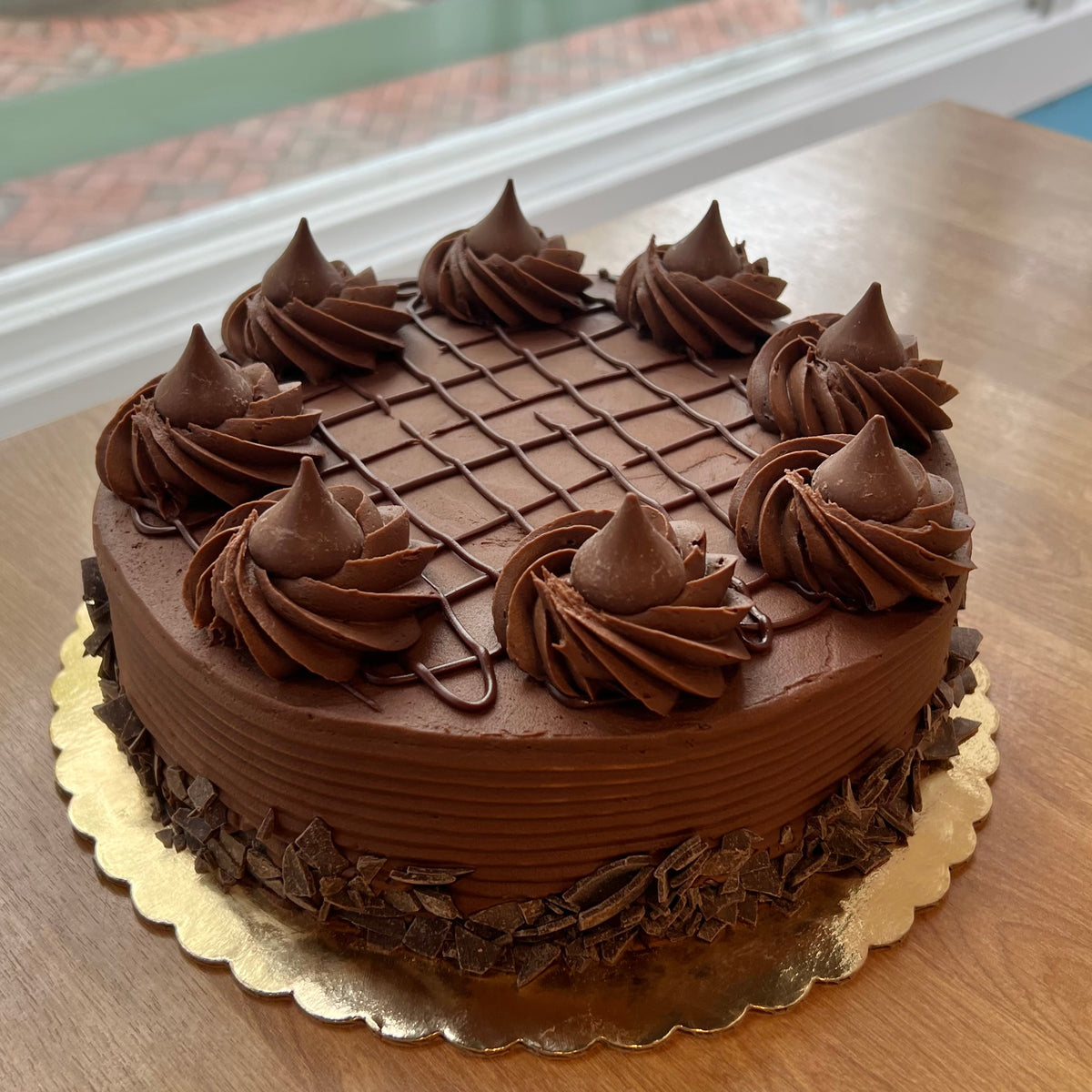 8” Chocolate- Short