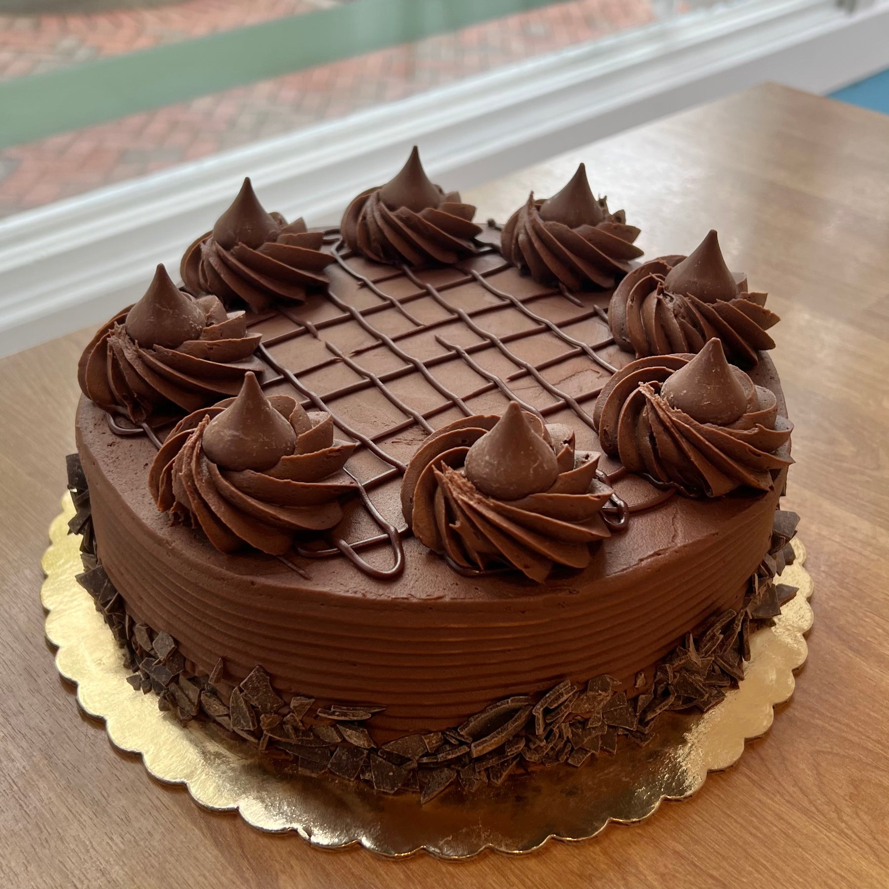 8” Chocolate- Short