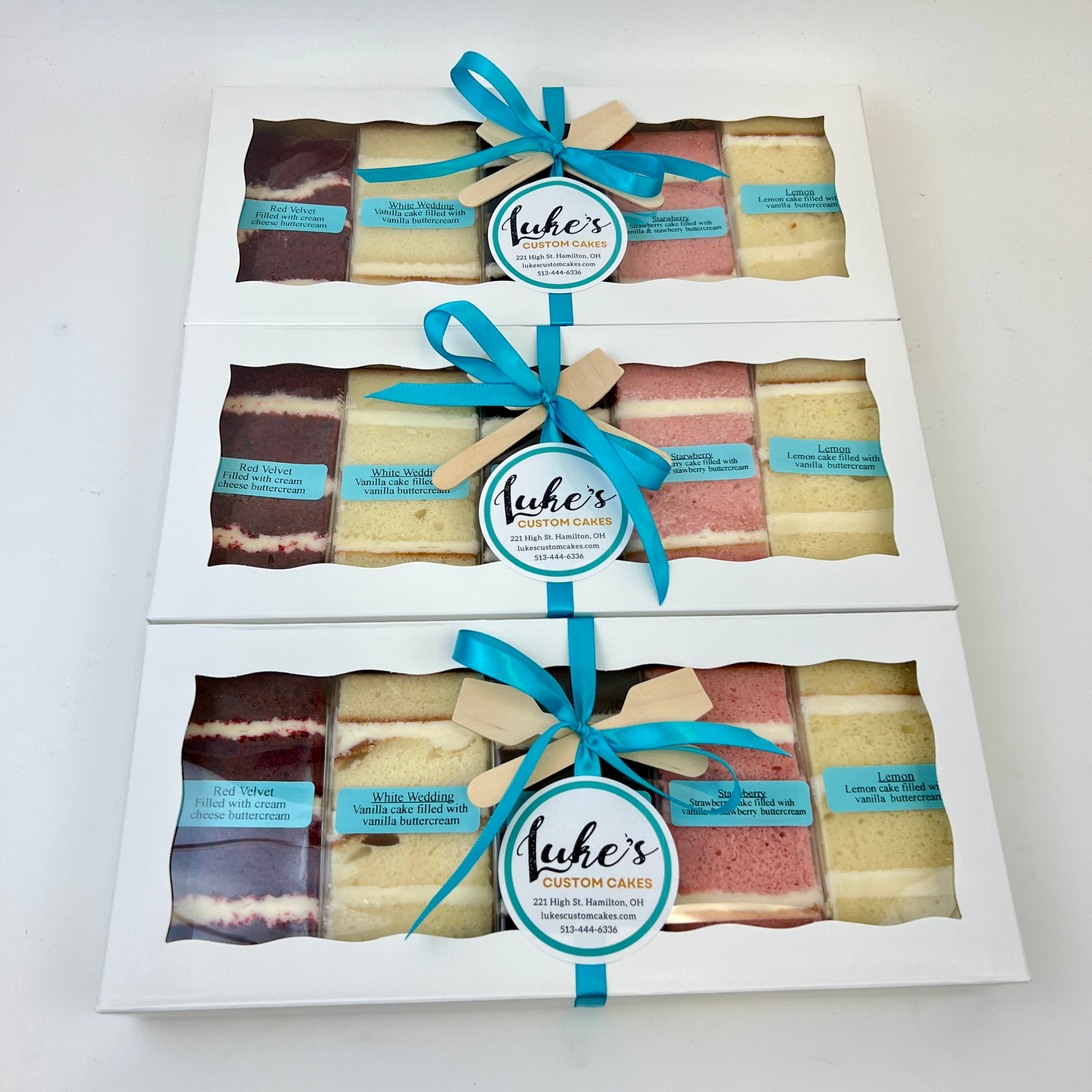 Wedding Cake Sampler