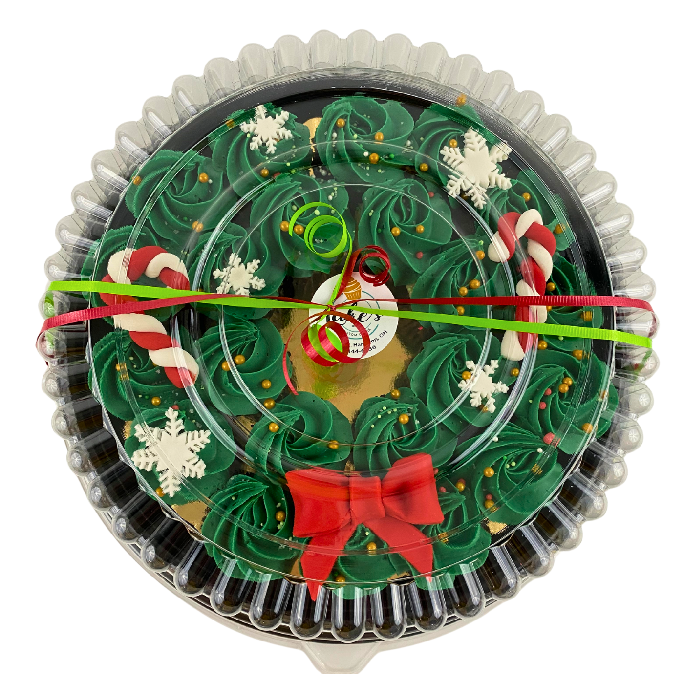 Mini Cupcake Wreath