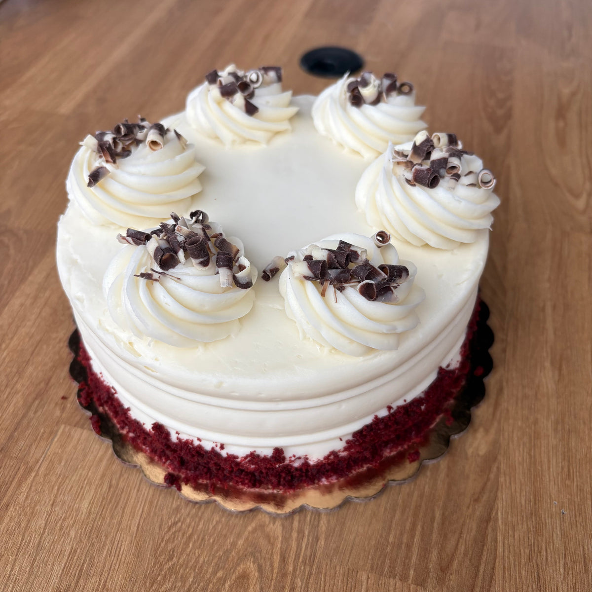 8” Short- Red Velvet