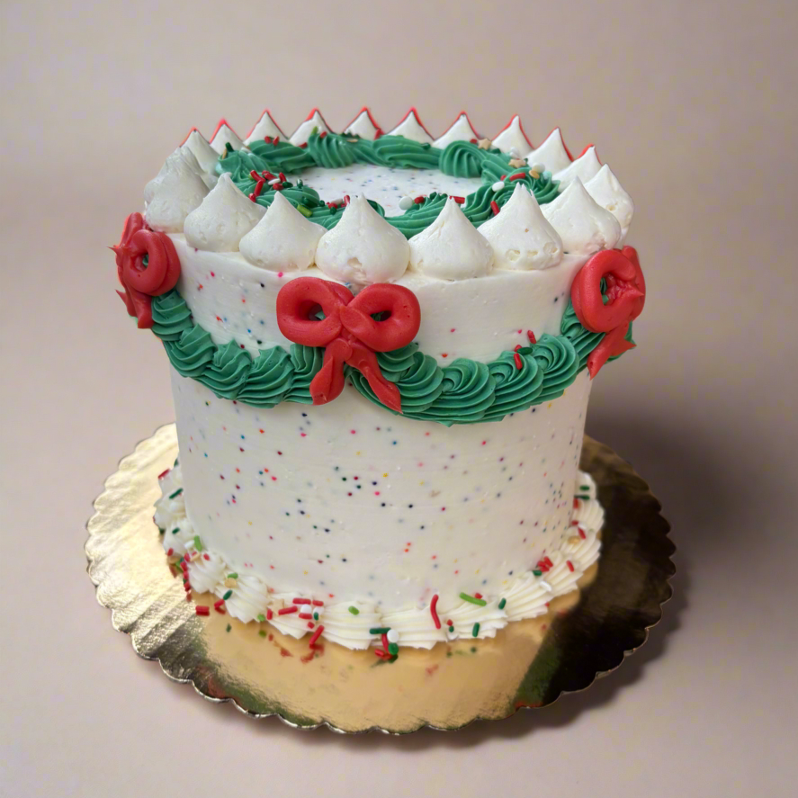 Christmas Sprinkle Cake