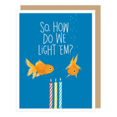 Goldfish Birthday Card