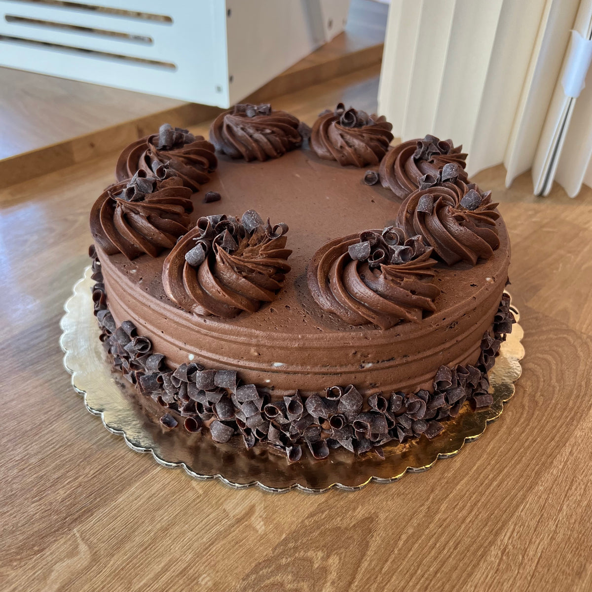 8” Chocolate- Short