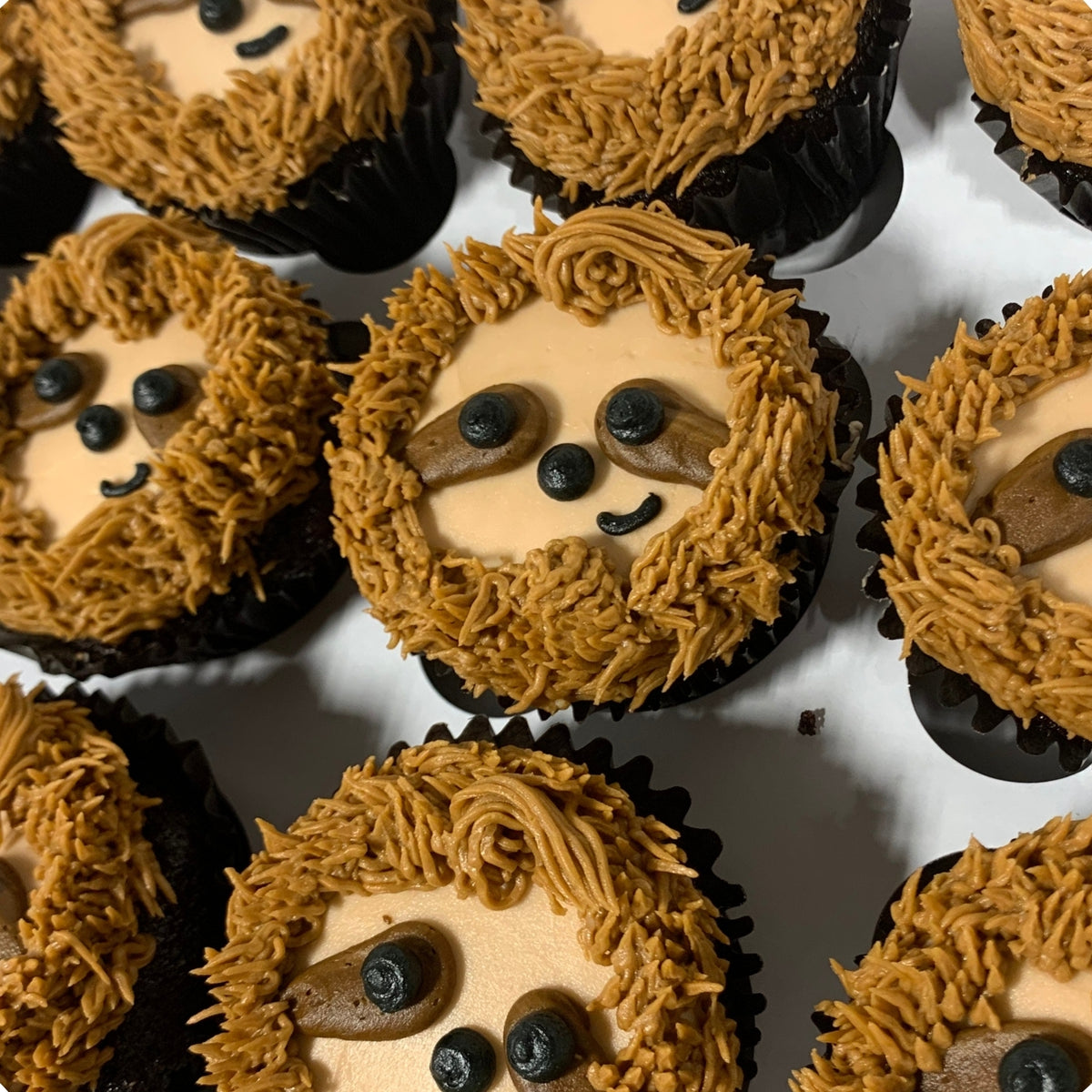 Sloth Cupcakes