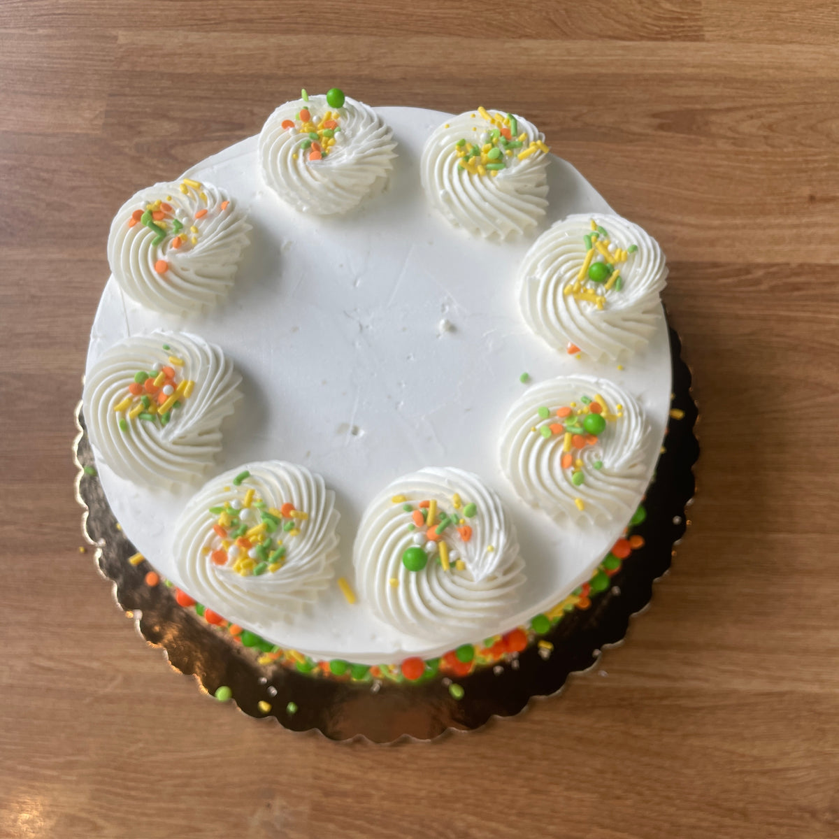 8” Vanilla- short