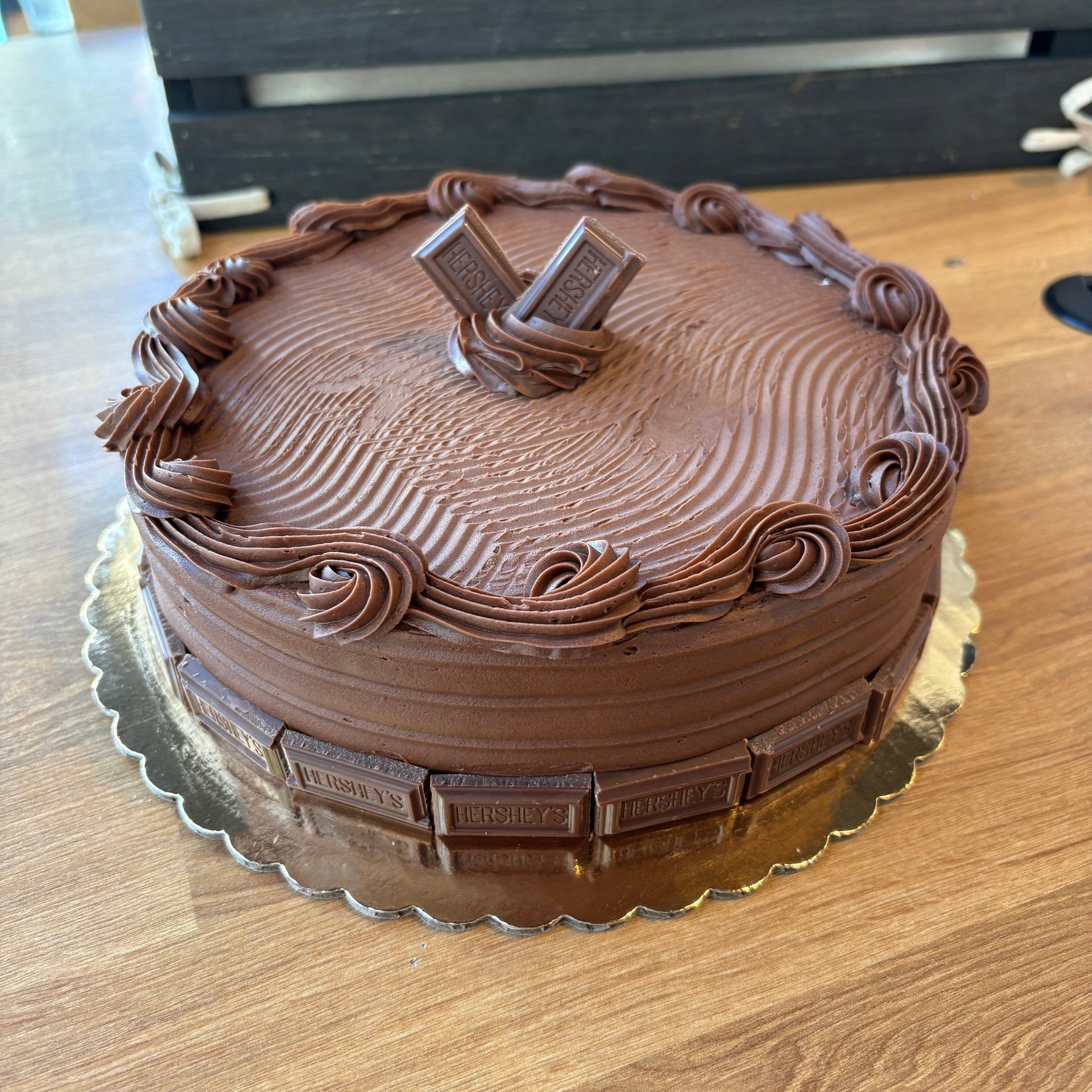 8” Chocolate- short