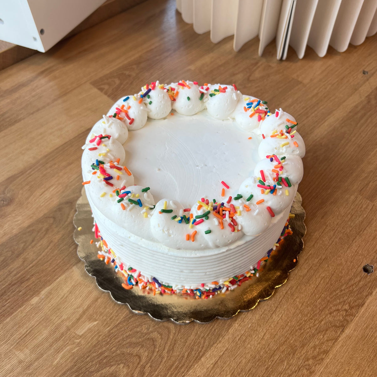6” Vanilla - Short