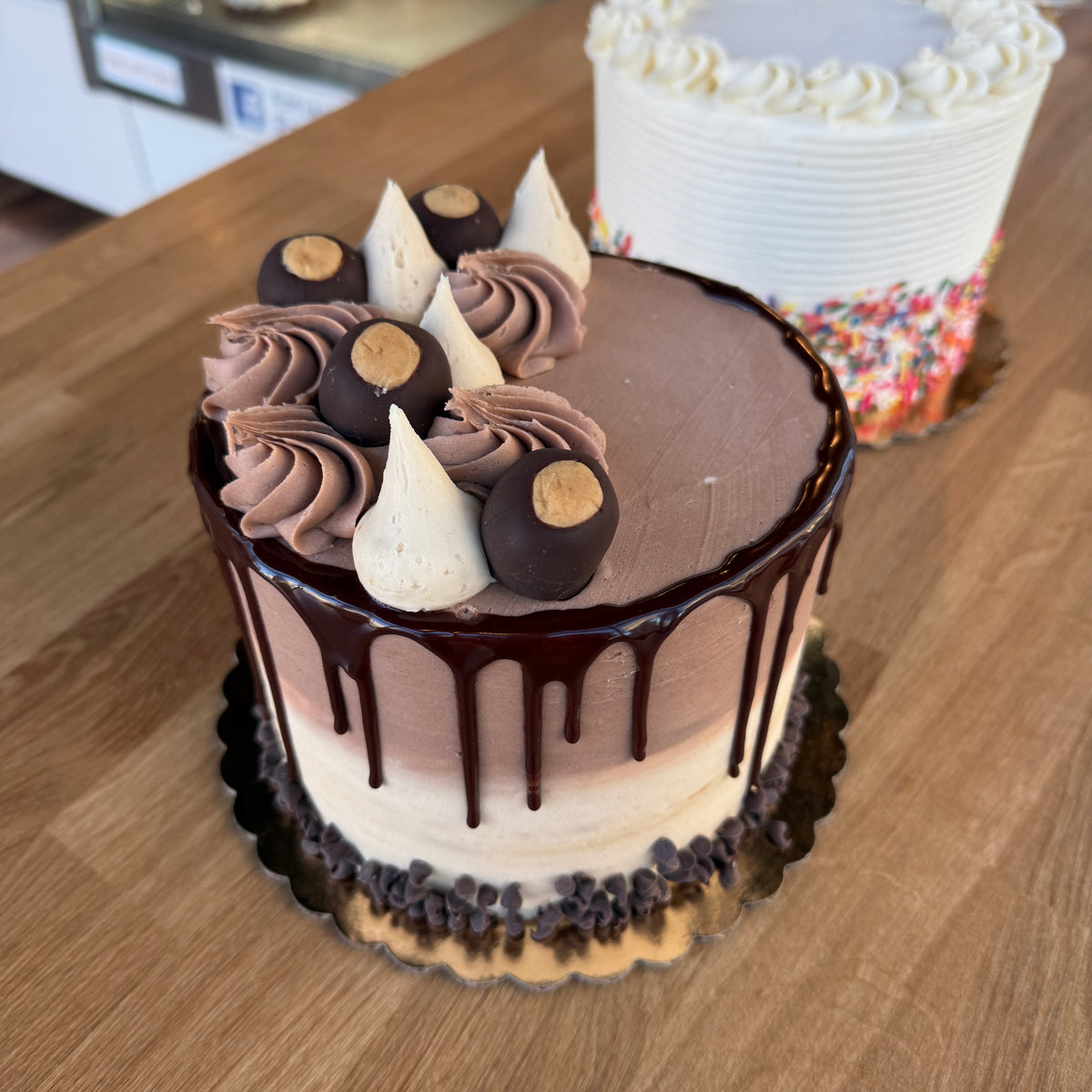 6” Chocolate Peanut Butter