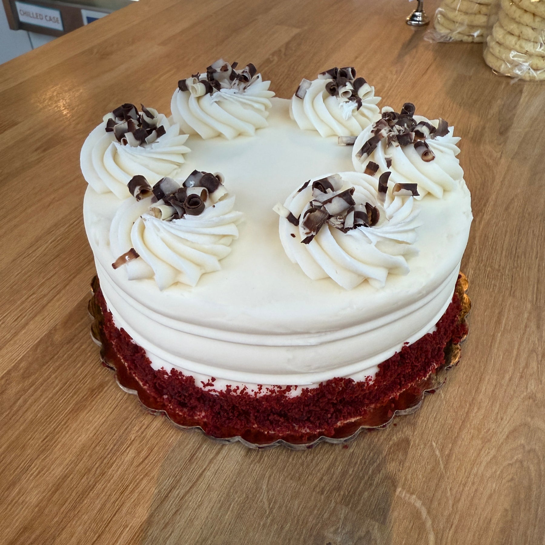 6” Short Red Velvet