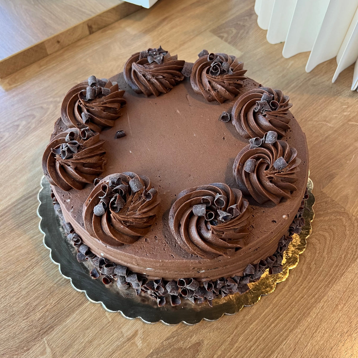 8” Chocolate- Short