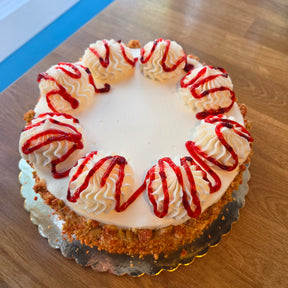 8” Strawberry - short